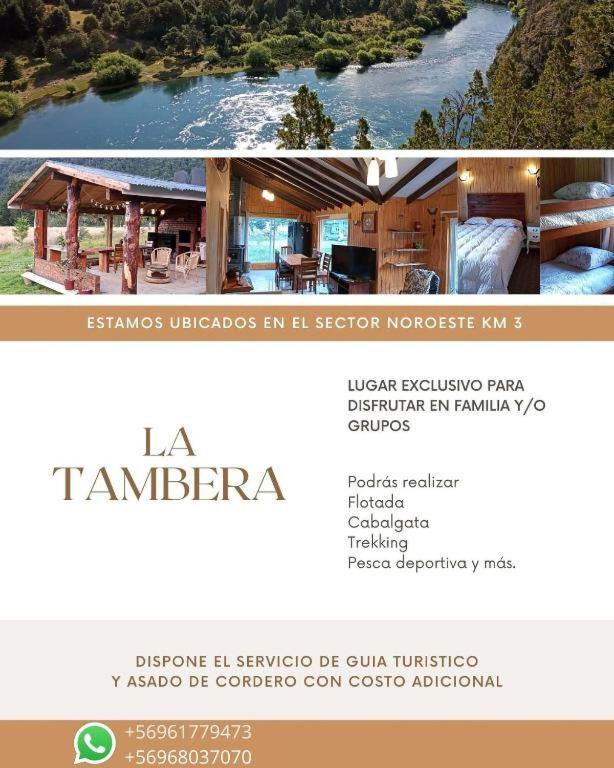 La Tambera Villa Futaleufu Bagian luar foto